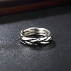 European and American Popular Stainless Steel Ring - Simple and Stylish