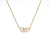 Two Colours - Light Luxury Irregular Double Buckles - Silver Collar Necklace for Women