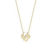 Windmill with Zircon Sterling Silver Necklace for Women