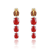 Beading Silver Drop Earrings for Women