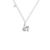 Little Bunny Pendants 925 Silver Collarbone Necklace for Women