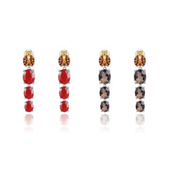 Beading Silver Drop Earrings for Women