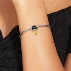 Indian Princess Doll Silver Pendant