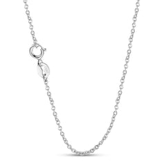 Christmas Tree Pendant Pear Drop Yellow Zircon Silver Necklace