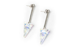 Crystal Icicle Drop Earrings