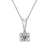 Love 1.0Carat Round Moissanite Pendant