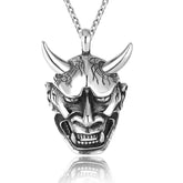 Halloween Demon Titanium Steel Necklace for Men