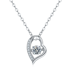 Lover Spirituel 0.5 Carat Moissanite Necklace