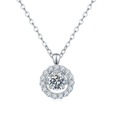 Circle Spirituel 0.5 Carat Moissanite Necklace