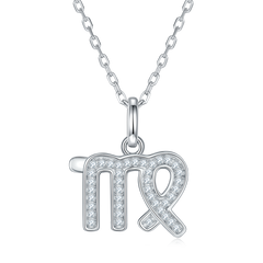 Virgo Moissanite Necklace