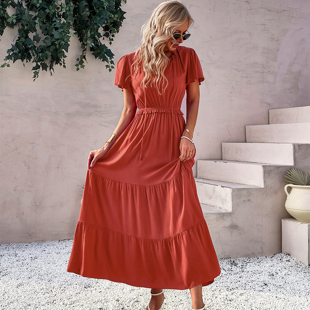 Summer Long Sexy Resort Style Maxi Dress