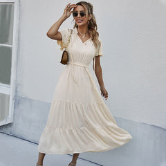 Summer Long Sexy Resort Style Maxi Dress