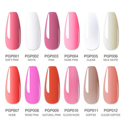 Nail Gel Kit For Nails, Nail Extension Gel, With Other Basic Poly Gel Nail Art Tools Poly Nail Gel Kit Nail Art Supplies