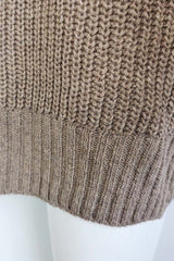 Hoobd High Collar Dew Shoulder Sweater