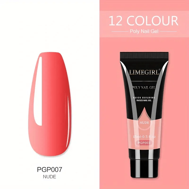Nail Gel Kit For Nails, Nail Extension Gel, With Other Basic Poly Gel Nail Art Tools Poly Nail Gel Kit Nail Art Supplies