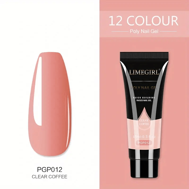 Nail Gel Kit For Nails, Nail Extension Gel, With Other Basic Poly Gel Nail Art Tools Poly Nail Gel Kit Nail Art Supplies