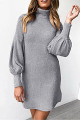 Hoobd O Neck Autumn Sexy Dress(3 Colors)