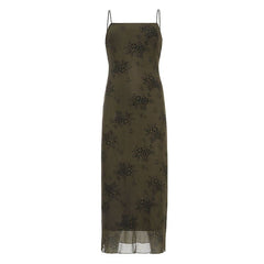Vintage Embroidered Slip Dress