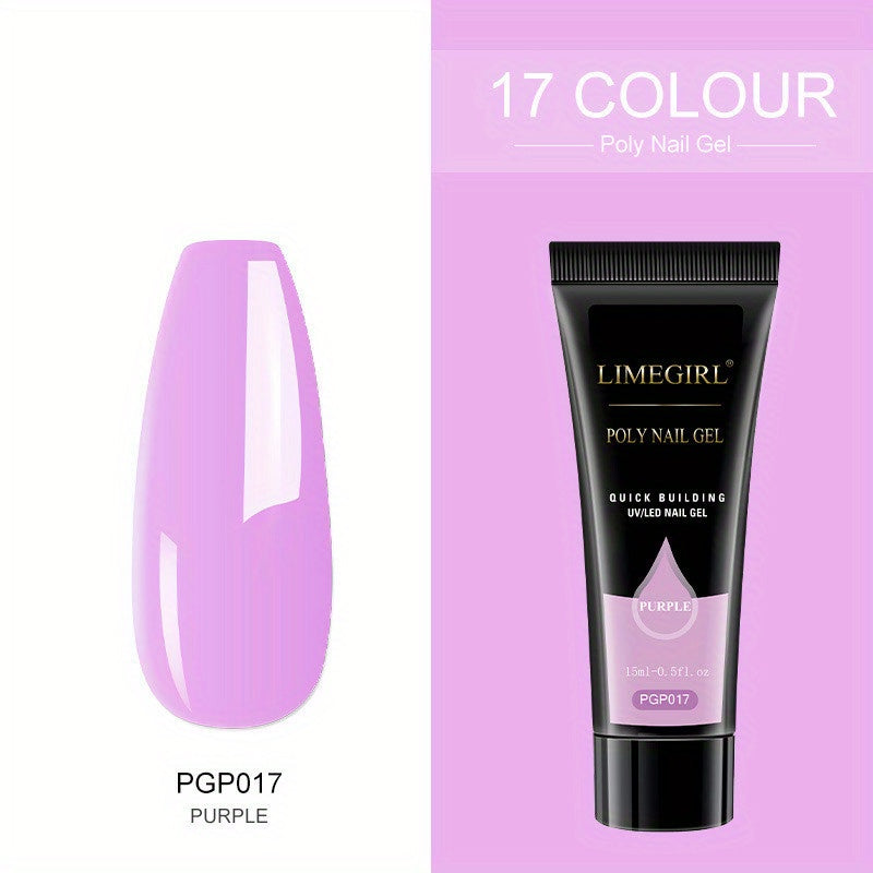 Nail Gel Kit For Nails, Nail Extension Gel, With Other Basic Poly Gel Nail Art Tools Poly Nail Gel Kit Nail Art Supplies