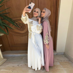 Hoobd Ramadan Kaftan Dubai Abaya Turkey Muslim Women Hijab Dress Islam Caftan Marocain Dresses Vestidos Eid Mubarak Robe Femme Abayas