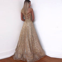 Hoobd Summer Dress Long Dresses for Wedding Party for Woman Robe Longue Femme Backless Gold Glitter Sequin Formal Dress Elegant