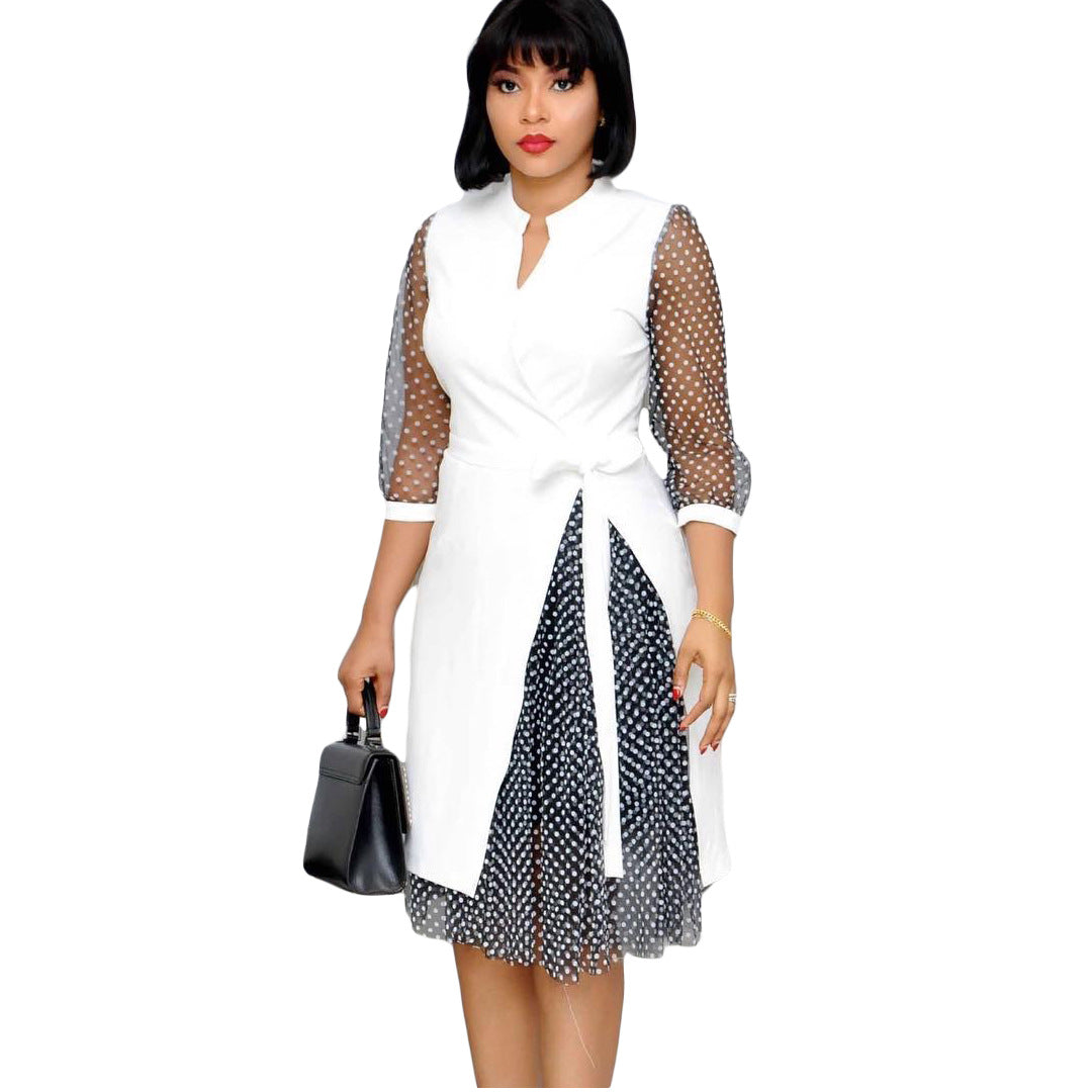 Women Dress Female African Ladies Dresses 2023 Long Sleeves