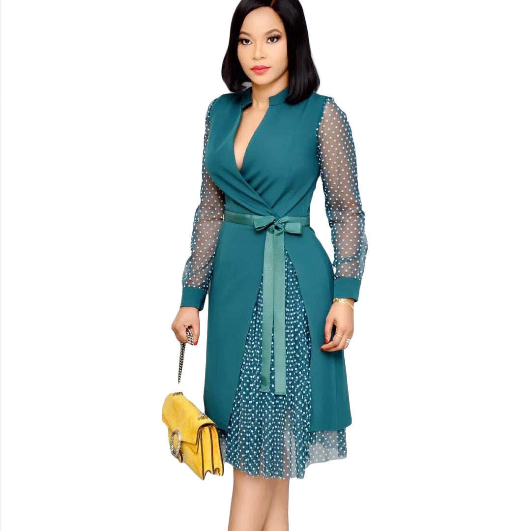 Women Dress Female African Ladies Dresses 2023 Long Sleeves