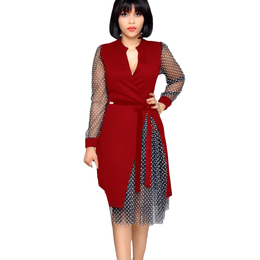 Women Dress Female African Ladies Dresses 2023 Long Sleeves