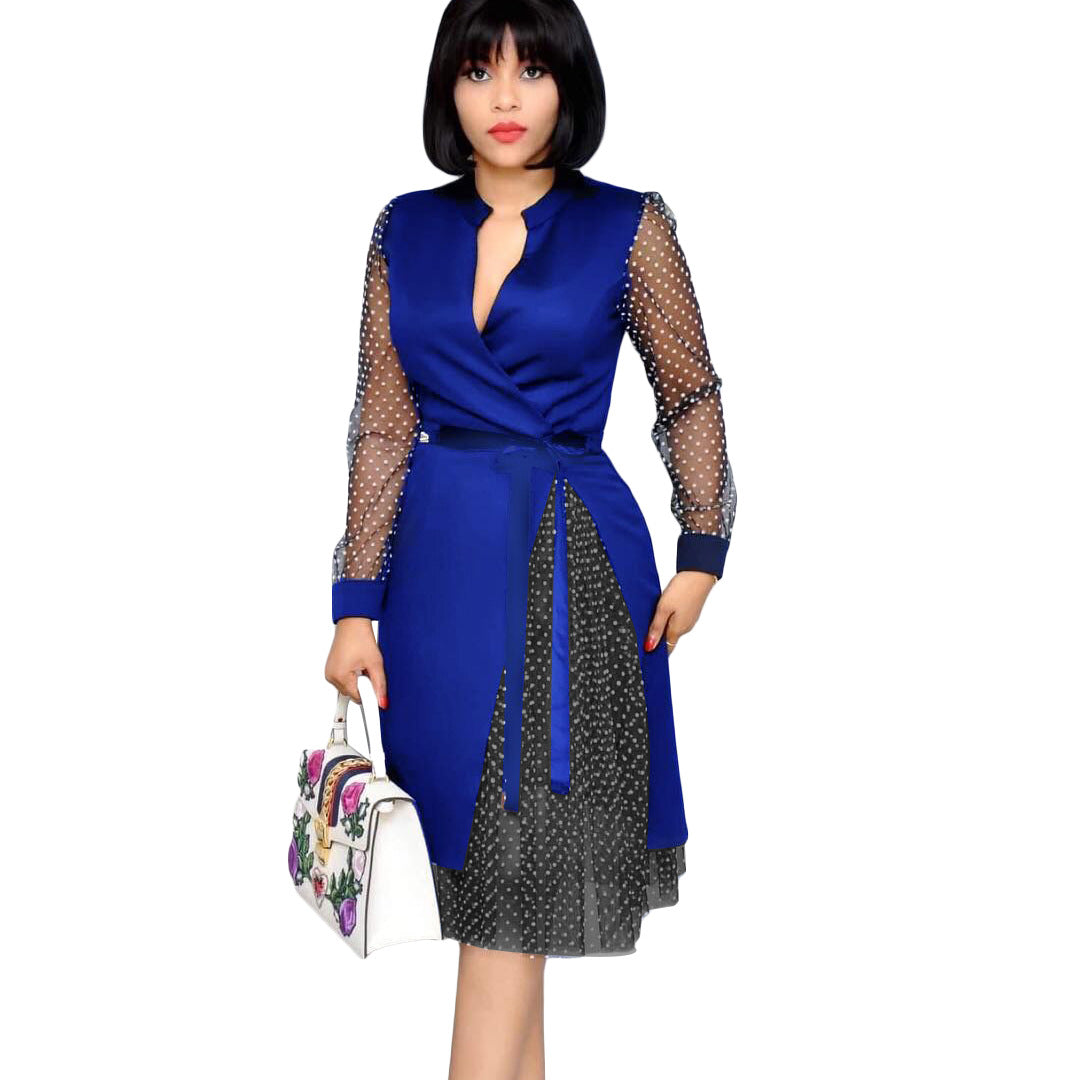 Women Dress Female African Ladies Dresses 2023 Long Sleeves