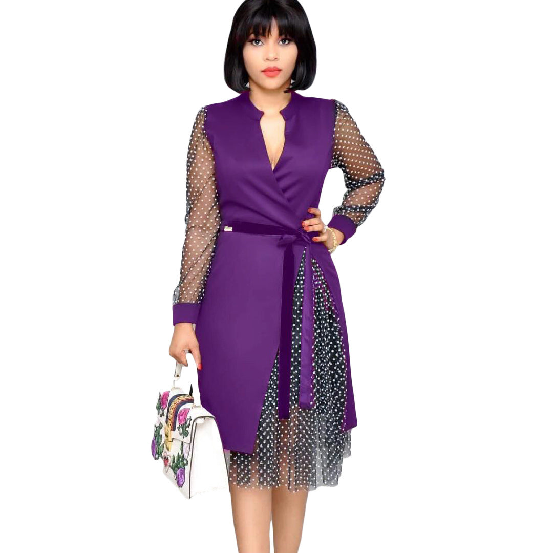 Women Dress Female African Ladies Dresses 2023 Long Sleeves