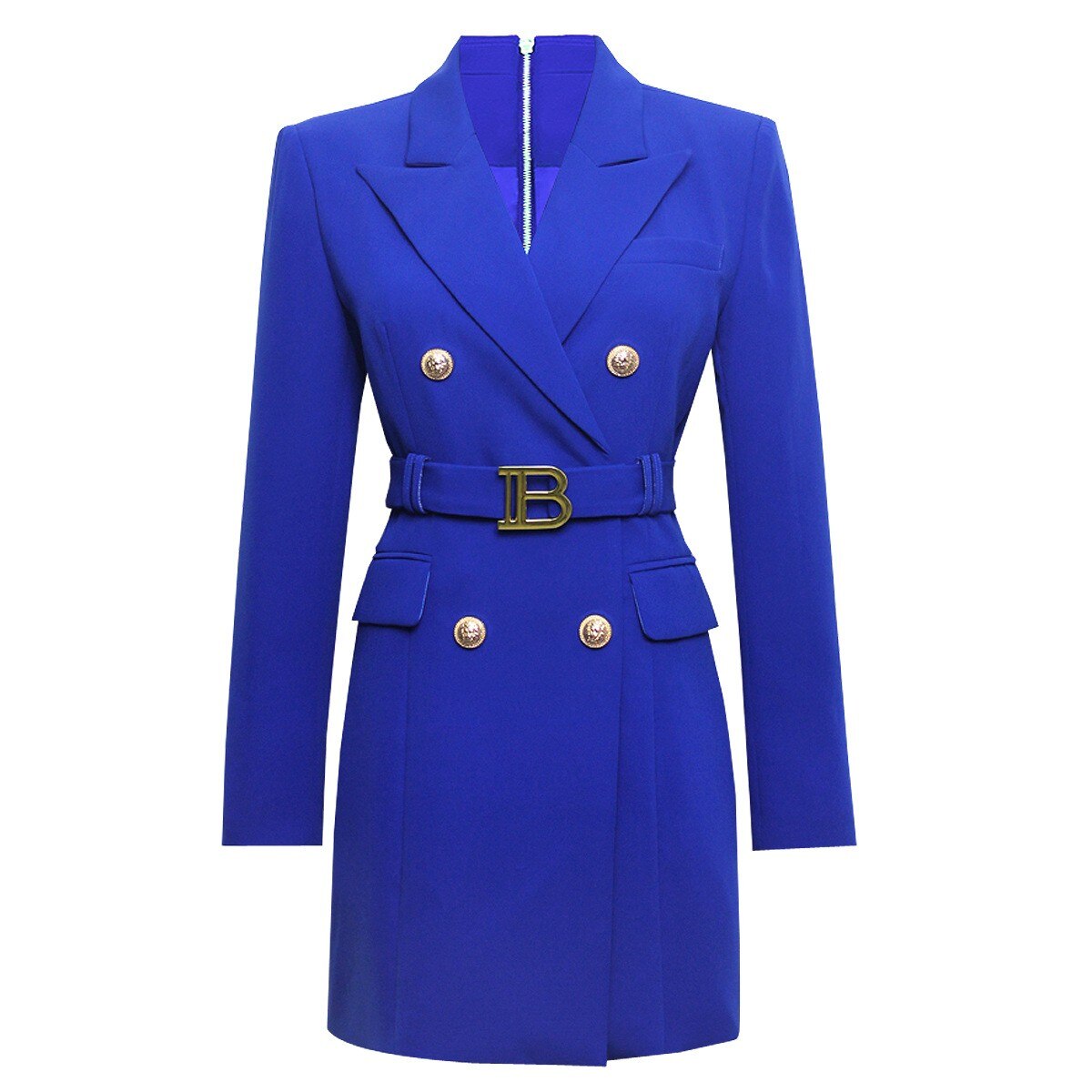 Hoobd S-xxxl Spring And Autumn High Quality New Products Slim Slim Belt Multicolor Simple Workwear Women Suit Dress Clothes Blazers