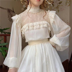 Vintage Cottage Chiffon Gatsby Dress