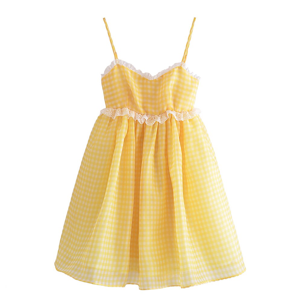 French Organza Three-Layer Princess Dress