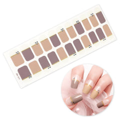 New Year Nail Stickers Snowflate 3D Manicure Decals Self Adhesive Nail Polish Stickers for Nail Art Decorations Christmas