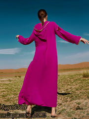 Ramadan Eid Mubarak Kaftan Dubai Abaya Turkey Islam Muslim Arabic Long Dress Abayas For Women Caftan Robe Musulmane Longue Femme