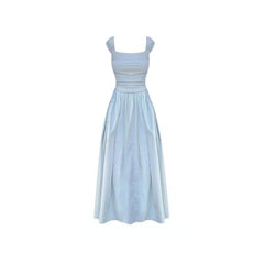 Summer Pure Color Bodycon Midi Dress