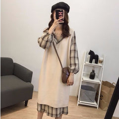 New Women Cashmere Knitted Pullovers Vest Long Waistcoat Autumn Winter Sweater Vests Slim Sleeveless Casual Female