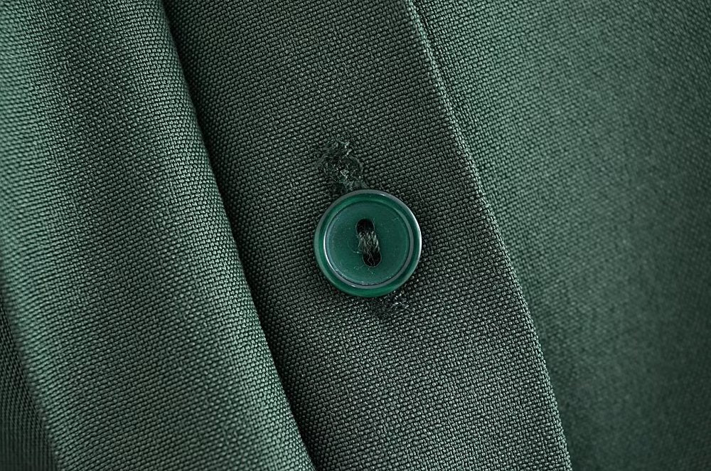 New Women Army Green With Belt Shirt Dress Long Sleeve Lapel Collar Female Autumn Dress Short Vestido