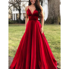 Dresses for Women Elegant Sexy Wedding Party Prom V-neck Sleeveless Sling Backless Satin Maxi Red Plus Size Clothes