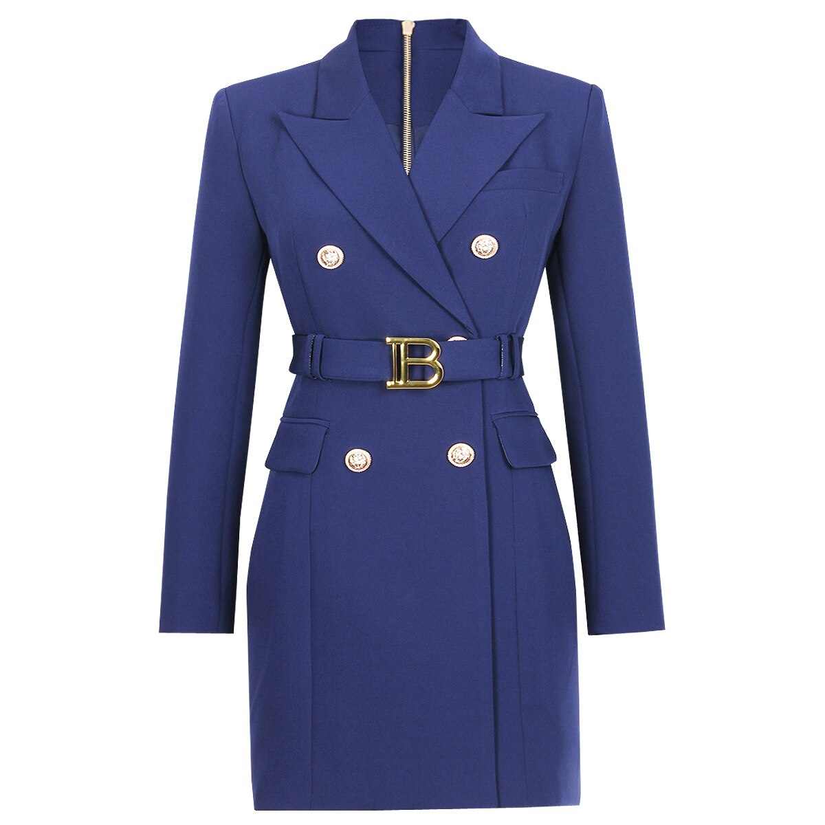 Hoobd S-xxxl Spring And Autumn High Quality New Products Slim Slim Belt Multicolor Simple Workwear Women Suit Dress Clothes Blazers