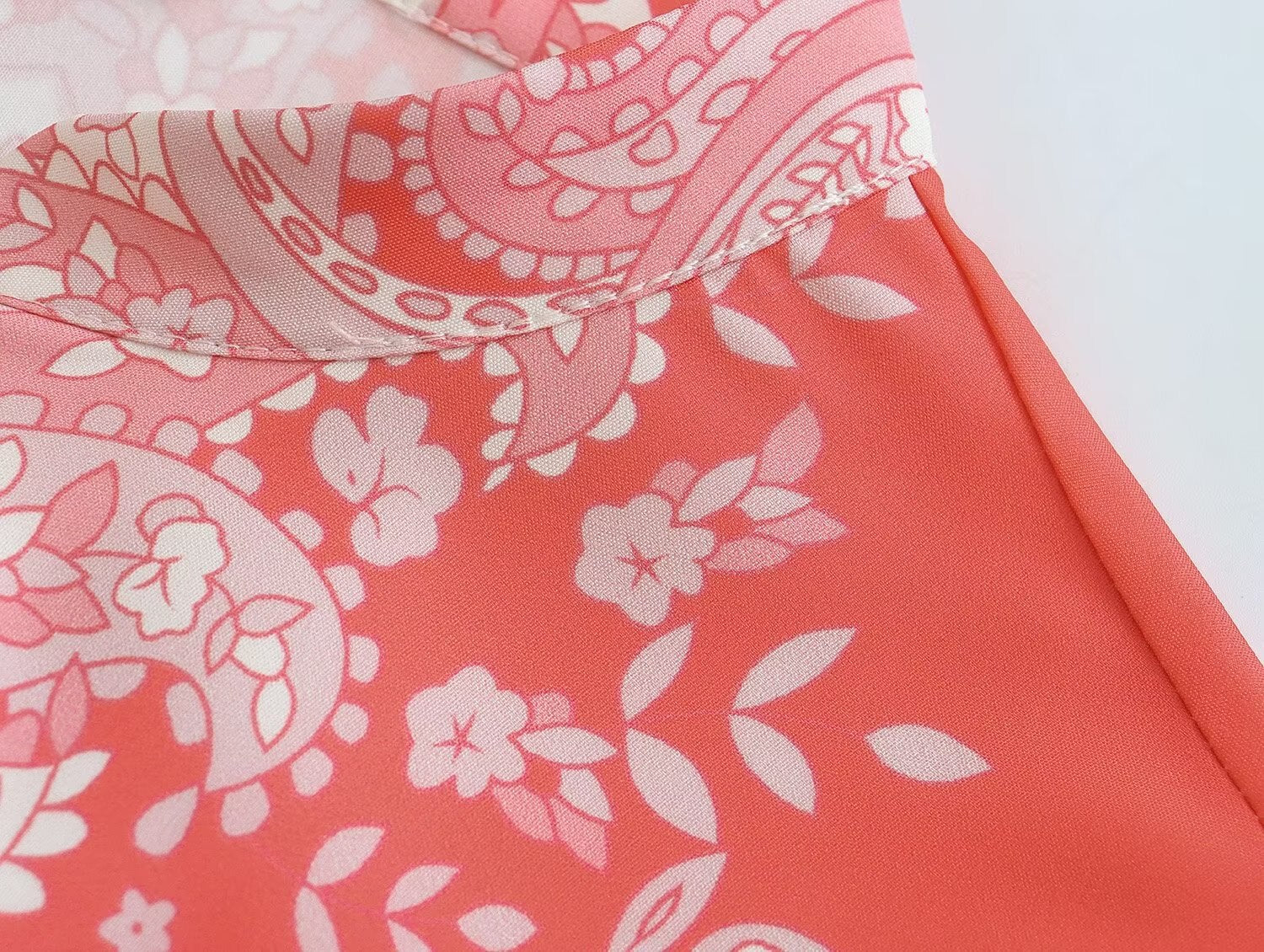 Hoobd New Spring Women Vintage Floral Print Tassel Dress With Belt Ladies Elegant A-line Long Dress