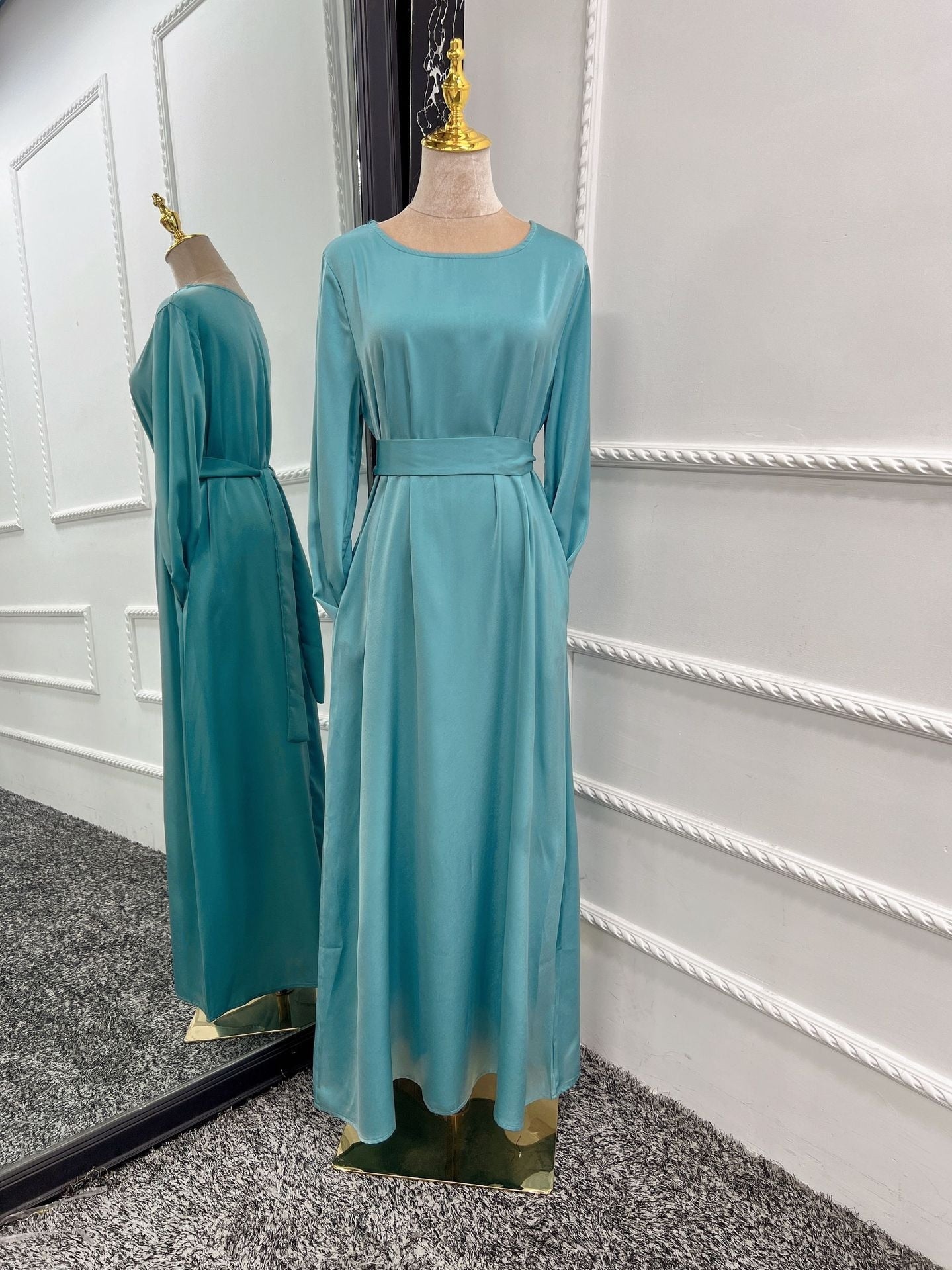 Summer Morocco Abaya Muslim Dress