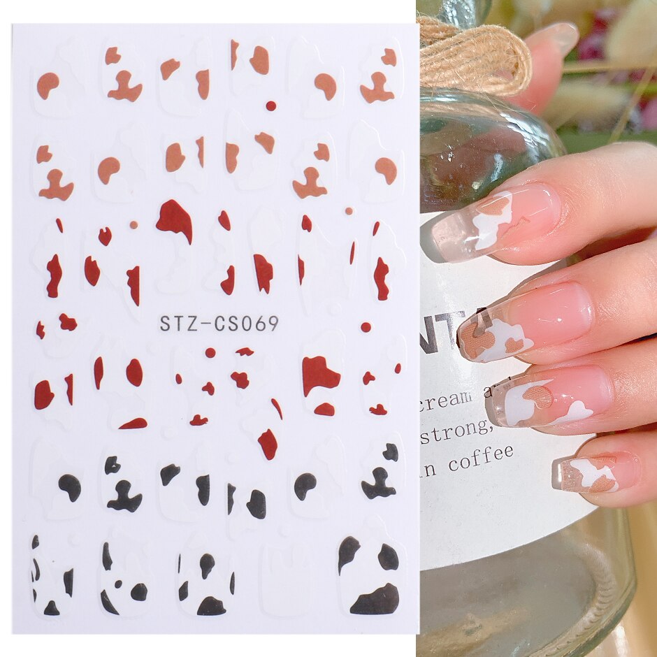 Christmas Nail Sticker 3D Reflective Shiny Glitter Gold Silver Snowflake Elk Bells Decal Slider For Manicure Decoration NLLS-J24