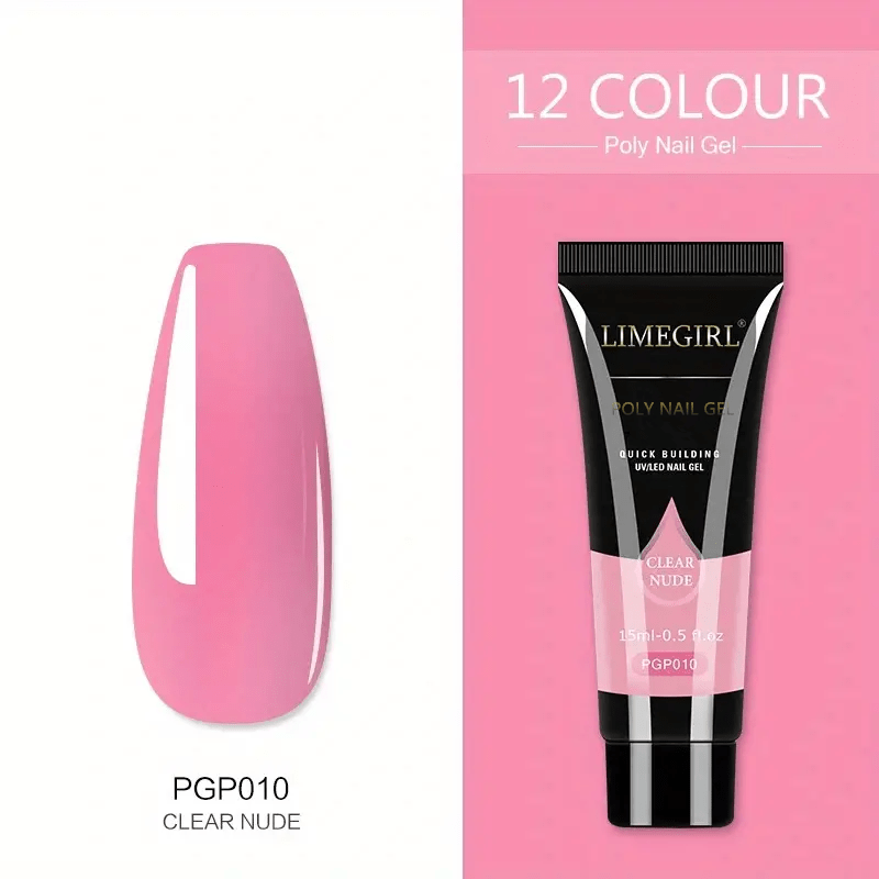 Nail Gel Kit For Nails, Nail Extension Gel, With Other Basic Poly Gel Nail Art Tools Poly Nail Gel Kit Nail Art Supplies