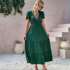 Summer Long Sexy Resort Style Maxi Dress