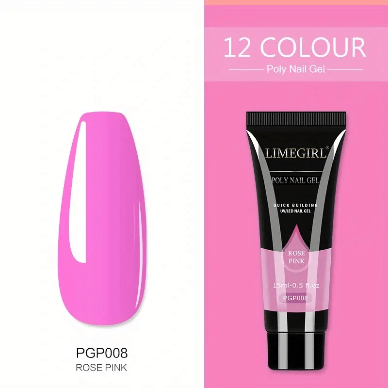Nail Gel Kit For Nails, Nail Extension Gel, With Other Basic Poly Gel Nail Art Tools Poly Nail Gel Kit Nail Art Supplies