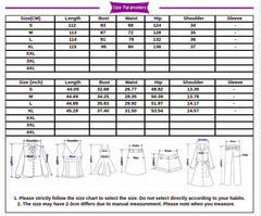 Women's Summer Print Pattern O-Neck Ankle Length Vintage Dresses