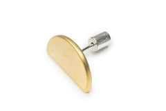 Golden & Silver Half Round Studs