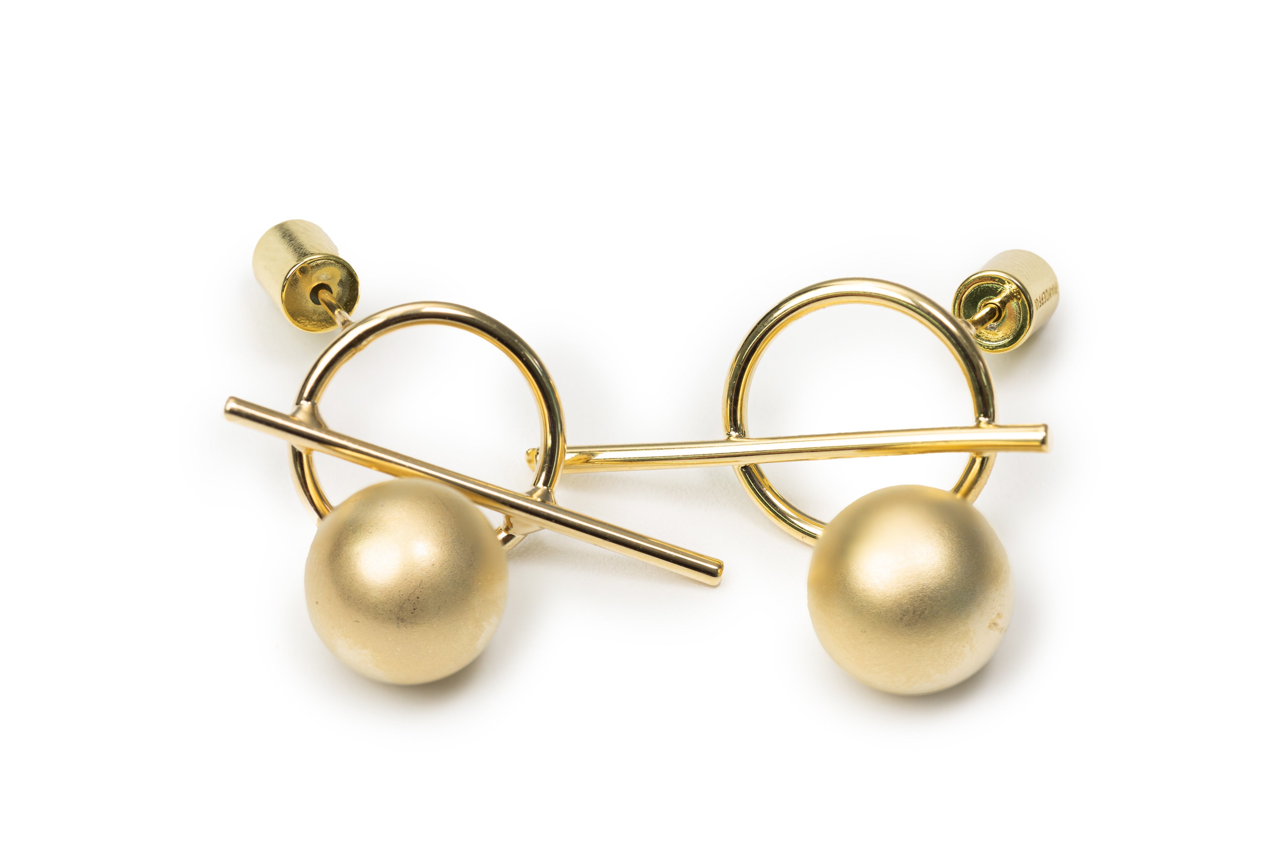 Horizon Studs - Silver/Golden Studs for Women