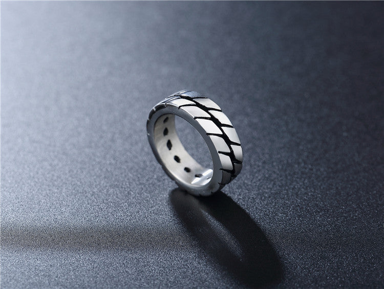 Customized Classic Men's Titanium Steel Ring - Wholesale Foreign Trade Jewelry